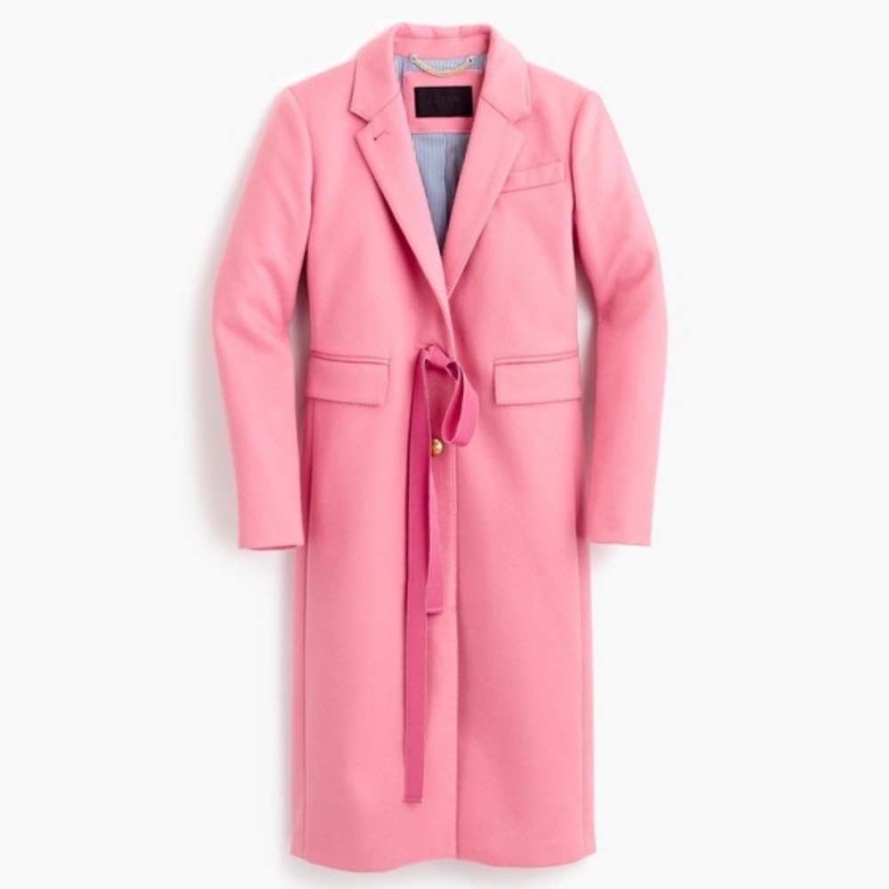 J Crew Collection Olivia Top Coat Size 8